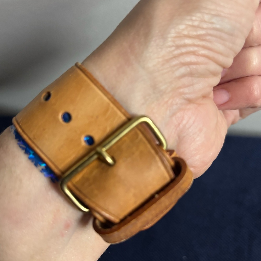 Louis Vuitton Poignet Luggage Tag Strap - Vachetta Leather
